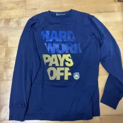 ネイビー 長袖 ウォームアップウェア