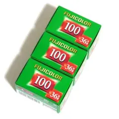 フジカラー FUJICOLOR 100 36枚撮×3個セット