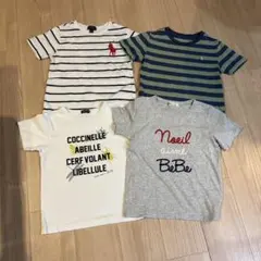 ラルフローレン BeBe 半袖Tシャツ 4枚セット 130cm 男の子