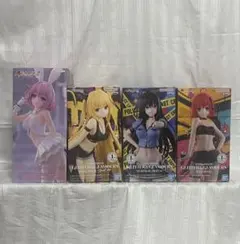 4点セット★To LOVEる フィギュア★モモ　金色の闇　古手川唯　黒咲芽亜