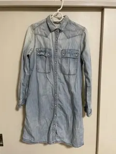 ローリーズファーム　デニムロングシャツのサムネイル