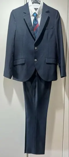 フォーマルスーツ 165㎝+ローファー24cm セット 小学生 男の子 卒業式