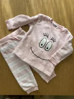 バーバパパ パジャマ ルームウェア 130サイズ ピンク