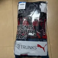 PUMA メンズ トランクス 3枚組 Mサイズ 前開き