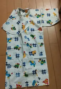 ミキハウス　くるま柄　浴衣　110のサムネイル