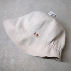DAKS　洗える　ハット　レディース　刺繍　日よけ　ダックス　タグ付き　57