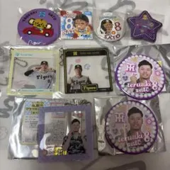 阪神タイガース 才木浩人 アクリルプレート 缶バッジ アクリルキーホルダー 阪神タイガース 才木浩人 アクリルプレート 缶バッジ アクリル