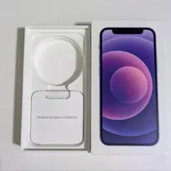 iPhone 12（パープル）の空箱のみの出品です。