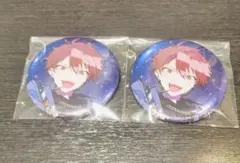 あんスタ メタリック缶バッジ　缶バッジ　プロセカコラボ　守沢千秋　2個セット