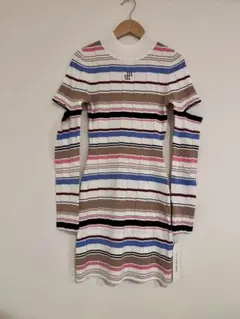 Lily Brown ニットミニワンピース 秋春