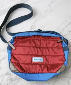 karrimor ショルダーバッグ アウトドア 赤青USED