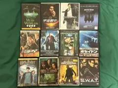 豪華12本 洋画DVDセット 宇宙戦争新旧/コンスタンティン/ハリポタ/名作映画