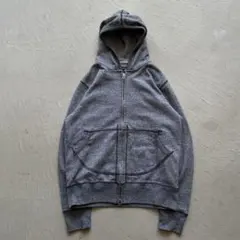 00s woolrich zip hoodie メランジ ジップパーカー グレー