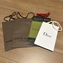 LOUIS VUITTON Dior GUCCI ショッパー ショップ袋 空袋