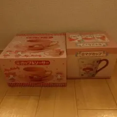 サンリオ一番くじMy Melody カップ&ソーサーとマグカップセット