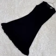 美品 DAISY LIN for FOXEY フォクシー 黒 ワンピース フリル