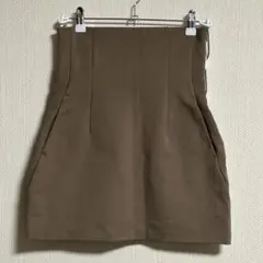 snidel アリエク　スカート　ハイウエストスカショーパン　スカパン　モカ