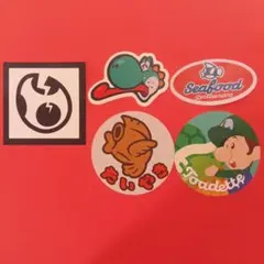 マリオカートワールド☆ポテトスティック　シール　ステッカー