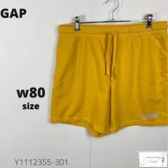 GAP ギャップ 1969ロゴ ショートパンツ スウェット ユニセックス M 黄
