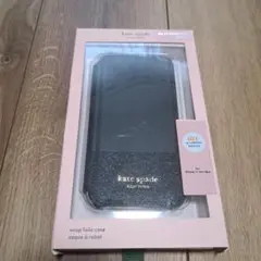 kate spade ブラック手帳型ケース iPhone 11 Pro Max