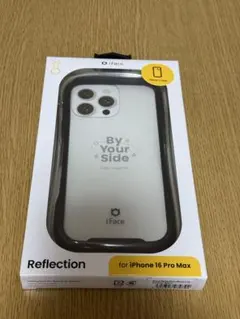 iFace iPhone16 promax クリアケース ブラック
