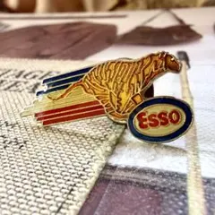 ESSO エッソタイガー 英国 レア物 当時物 エッソタイガー ラペルピン