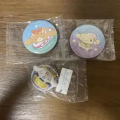 シナモロール くら寿司 缶バッジ フィギュア エスプレッソ みるく カプチーノ