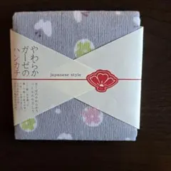 日本製やわらかガーゼのハンカチ