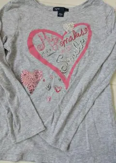 GAPKids ギャップキッズ カットソー ロンT 120 スパンコール 女の子