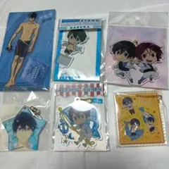 【新品未開封】 Free!FS 七瀬遙 アクスタ 缶バ ステッカー 6点セット 新品未開封】 Free!FS 七瀬遙 アクスタ 缶バ ステッカー 6点セット