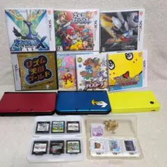 ！ 고장·부품용 品！ニンテンドー3DS LL 本体 2台 DS本体 1台 ソフトセット