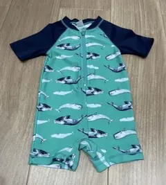 OLD NAVY ベビー水着 18-24M 80cm クジラ柄