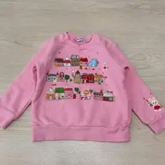A*♡様 ミキハウス　うさこ　刺繍トレーナー 100cm　ピンク 定価24200