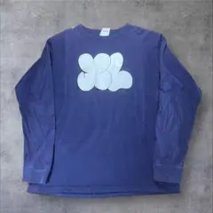 00s XLARGE ロンT ロングスリーブ　カットソー　紫系　ネイビー系