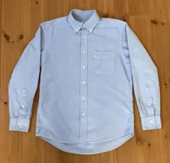 m*7様 【美品】UNIQLO ボタンダウンシャツ Sサイズ ライトブルー S