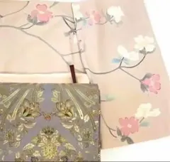 逸品 由水煌人氏 本加賀友禅 訪問着 花水木 日本画のような美しさ 和装芸術品