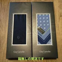 ⚠注意あり⚠Guy Laroche ハンカチ 靴下（サイズ25〜26）2点まとめのサムネイル