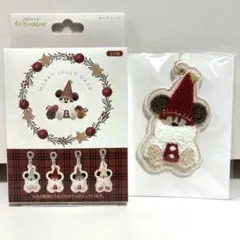 リルリンリン　ディズニークリスマス2025 キーチェーン　赤色