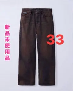 W28Jung Kook for   バギージーンズ W28Jung Kook for Calvin Klein バギージーンズ - メルカリ