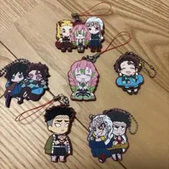 鬼滅の刃 アクリルストラップ 6個セット