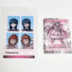 ダンガンロンパ 舞園さやか コレクションカード桑田怜恩 証明写真風ステッカー