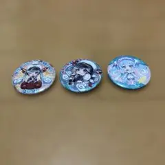 雪ミク 缶バッジ 3点セット（2022・2023・2024）初音ミク