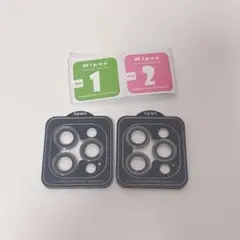 カメラ保護 フィルム iPhone14Pro / 14 Pro Max 用 黒