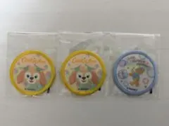 ダッフィー＆フレンズ 20周年 ワッペン クッキーアン ダッフィー シルエット