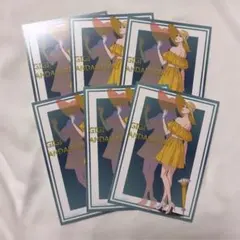 機動戦士ガンダム 閃光のハサウェイ 入場者特典 ギギ　イラストカード 6枚セット