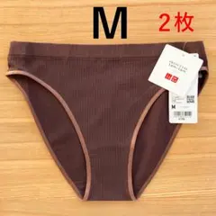 ユニクロ　ショーツ パンツ　ダークブラウン こげ茶色　M　プリンセスタムタムのサムネイル