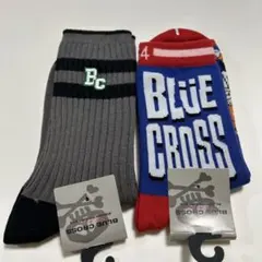 新品未使用 BLUE CROSS ソックス 24-26cm
