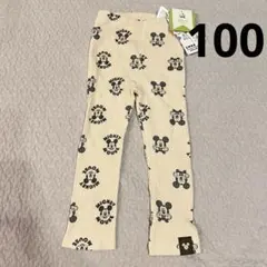 未使用品！ミッキー　レギンス　スパッツ　パンツ　100