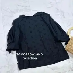 トゥモローランド スピンクルフラワージャージー パフスリーブプルオーバー