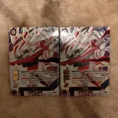 ワンピースカード　神避　パラレル　2枚セット